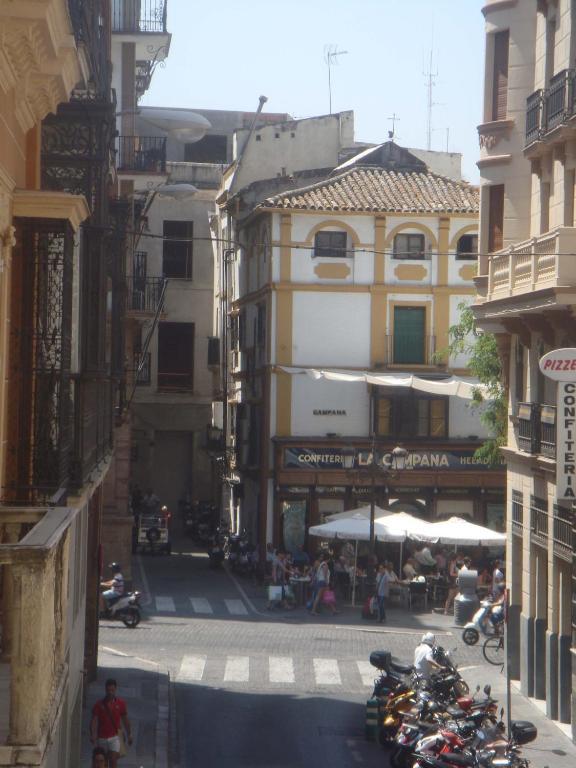Hostal Union Campana Sevilla Exteriör bild